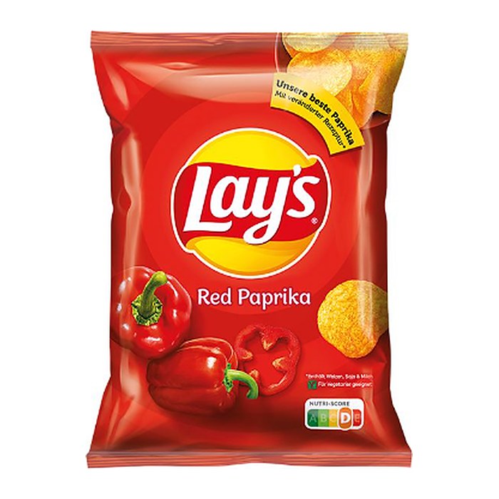 Lay´s® Red Paprika Chips 20x 35,0 g, 20 St.