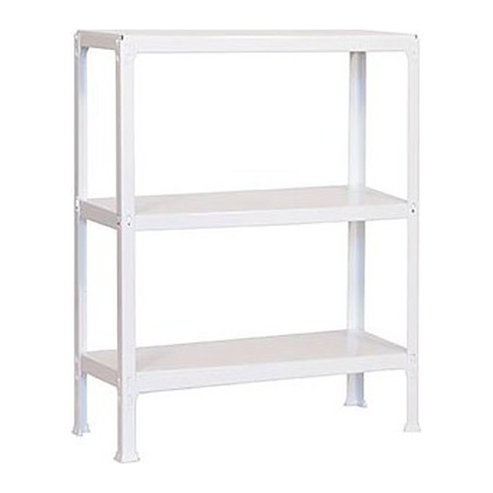 Simonrack Schwerlastregal SIMONHOME CLICK PLUS 3 8435104938904 weiß 80,0 x 30,0 x 90,0 cm
