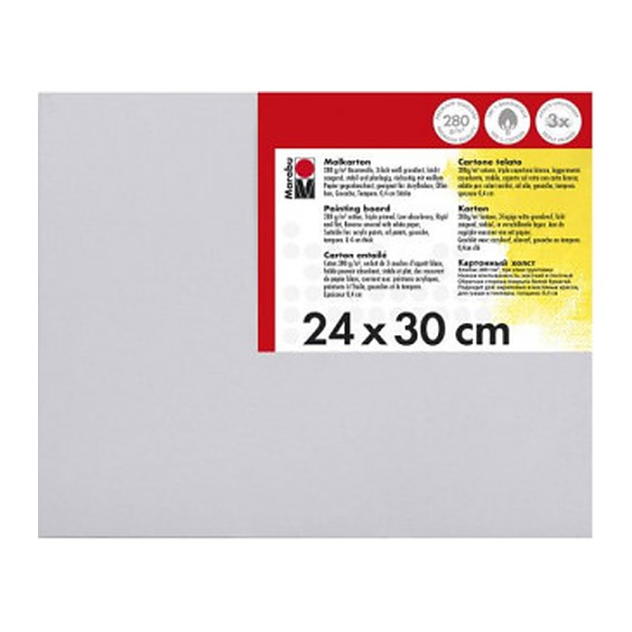 Marabu Malkarton weiß 280,0 g/m² 1 St.