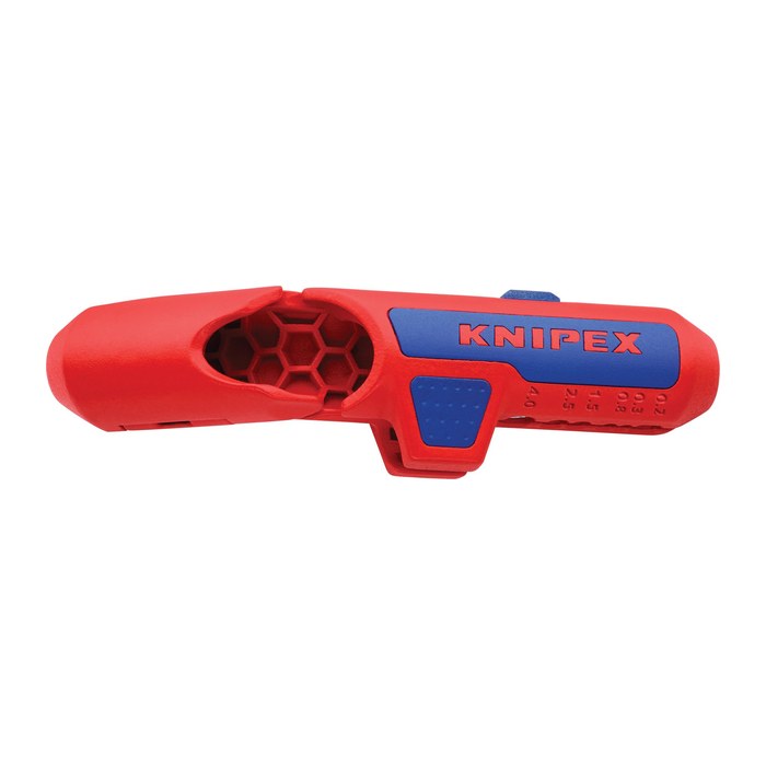 KNIPEX Abisolierwerkzeug ErgoStrip® 16 95 02 SB, Länge: 13,5 cm, 1 St.