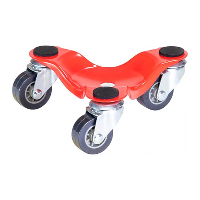 WAGNER® design yourself Transportroller MM 1193 rot 16,0 x 16,0 x 6,0 cm bis 60,0 kg
