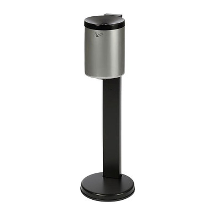 TKG Rondo Maxi Standaschenbecher silber, 1 St.