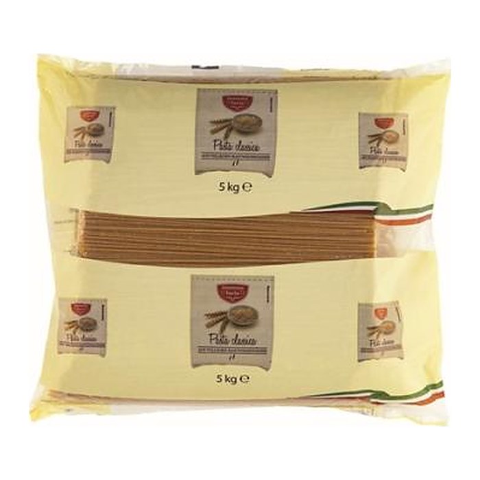 mamma lucia Classica Vollkorn Spaghetti 5,0 kg, 1 St.