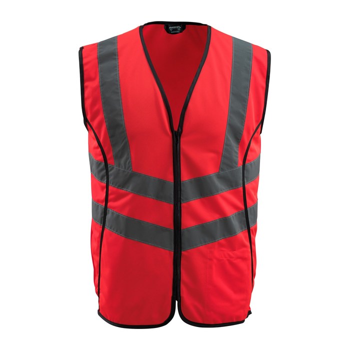 MASCOT® unisex Warnweste Wingate rot Größe L