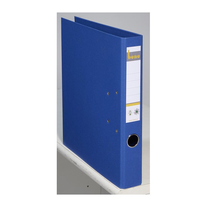 bene No.1 Ordner blau Karton 5,2 cm DIN A4, 1 St.
