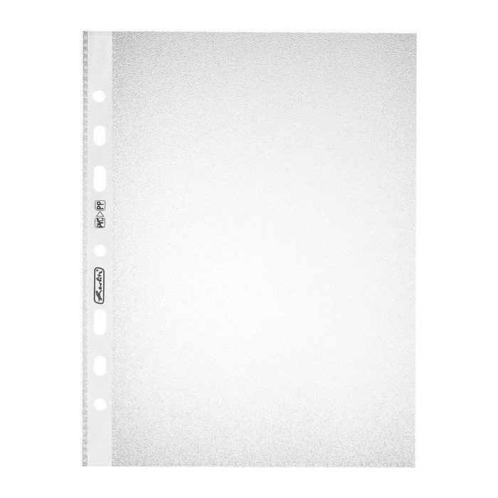 Herlitz Prospekthülle A5 genarbt 100er Packu