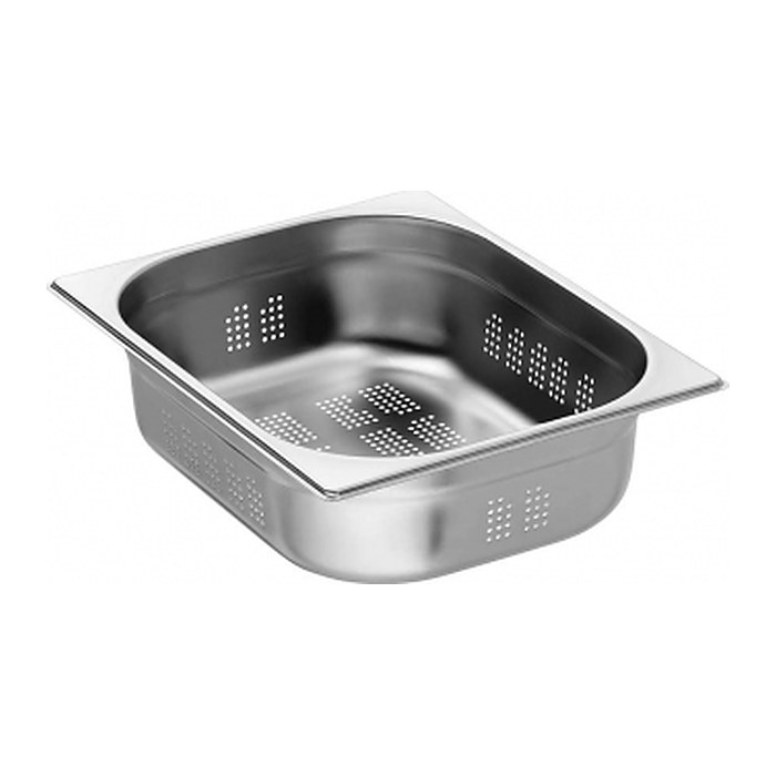 Bartscher GN-Behälter Top Line 1/2 perforiert silber 6,5 l, 1 St.