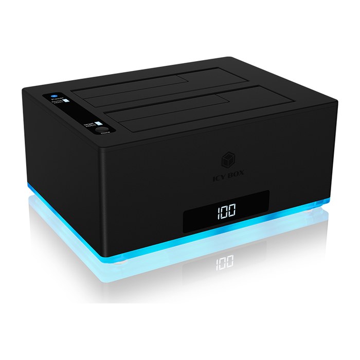 ICY BOX Klonstation Docking 2.5 3.5 Zoll SATA IB-127CL-U3