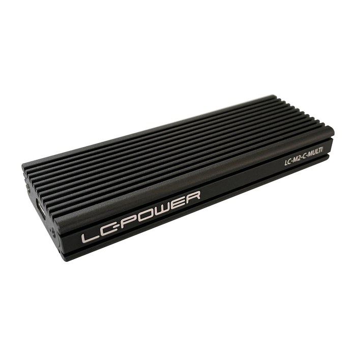 LC-Power SSD-Gehäuse LC-M2-C-MULTI - M.2 (NVMe & SATA)