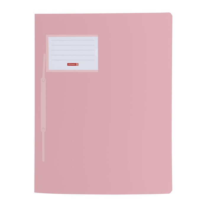 BRUNNEN Schnellhefter FACT!pp Kunststoff rosa pastell transluzent DIN A4, 1 St.