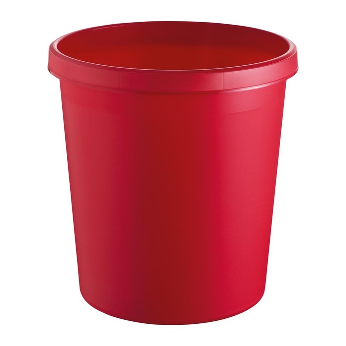 helit Papierkorb 45,0 l rot, 1 St.