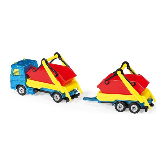 siku LKW mit Absetzmulden und Anhänger 1695 Spielzeugauto