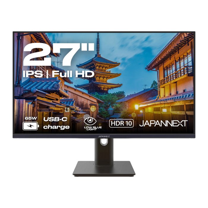 JAPANNEXT 68,6cm JN-IPS27FHDR-C65W-HSP 16:9 HDMI/DP FHD