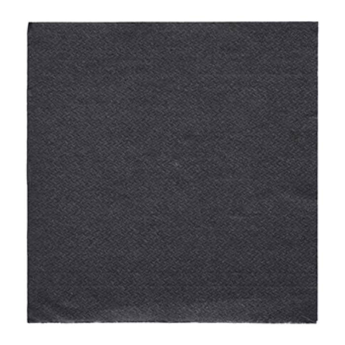 PAPSTAR Servietten Daily Collection schwarz 2-lagig 24,0 x 24,0 cm, 20 St.