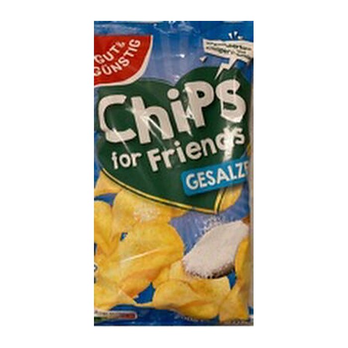 GUT&GÜNSTIG for Friends GESALZEN Chips 200,0 g