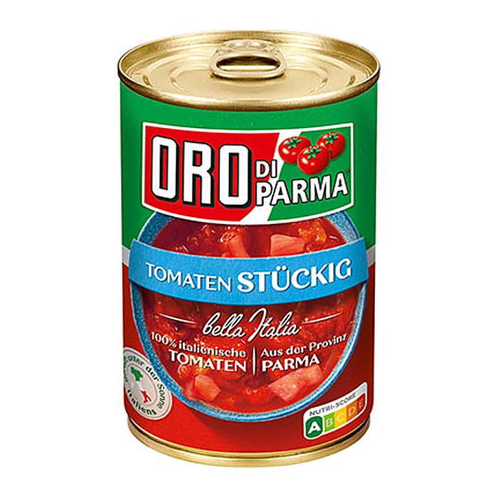 ORO DI PARMA® Tomaten stückig geschält 400,0 g, 1 St.