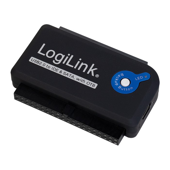 Logilink Adapter USB 2.0 zu 2,5 + 3,5 Zoll IDE+SATA HDD OTB