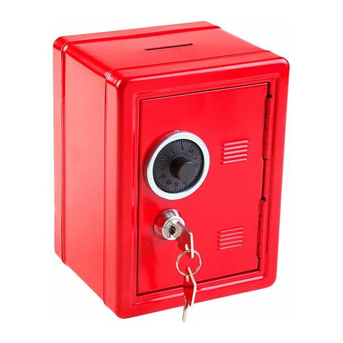 Idena Spardose Spartresor rot, 1 St.