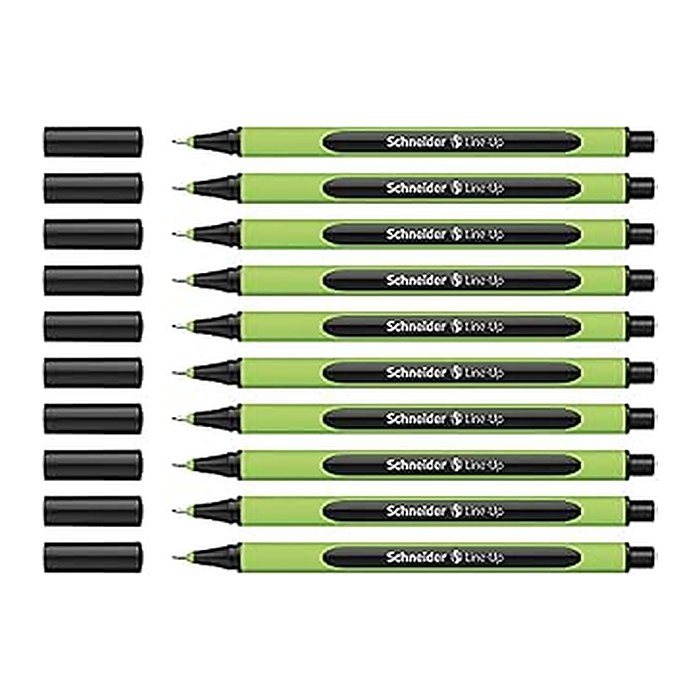 Schneider Line-Up Fineliner schwarz 0,4 mm, 10 St.