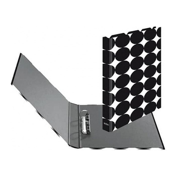 herlitz Just Black Ringbuch 2-Ringe Motiv DIN A4, 1 St.