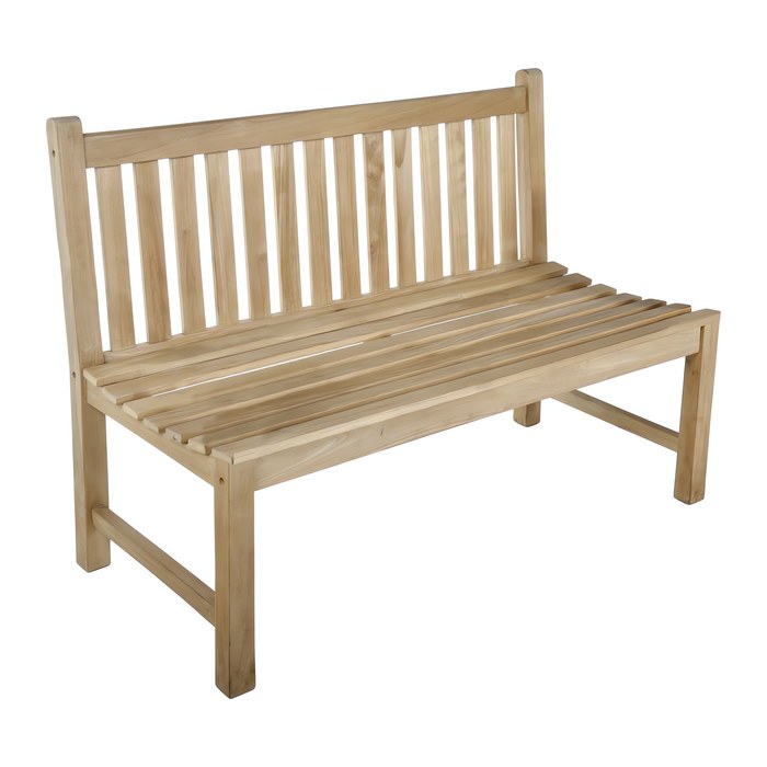 Garden Pleasure Gartenbank SOLO 940295 natur Holz 120,0 cm