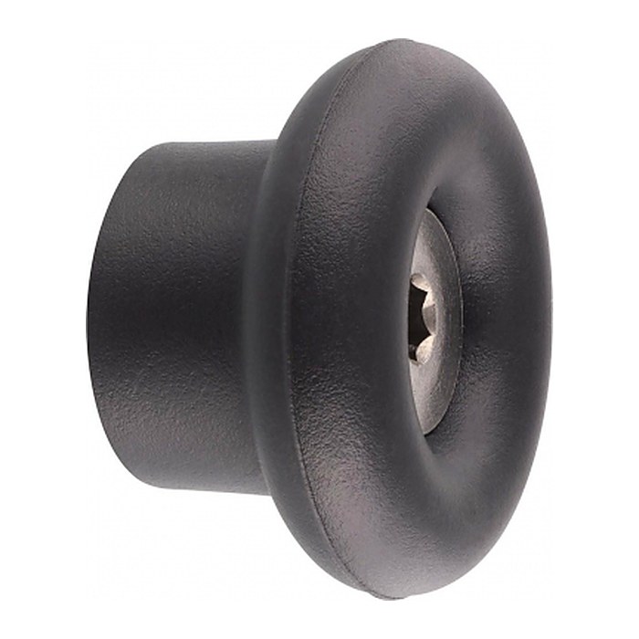 WAGNER® design yourself Garderobenhaken DOT GH 0201 mit 1 Haken schwarz, 1 St.