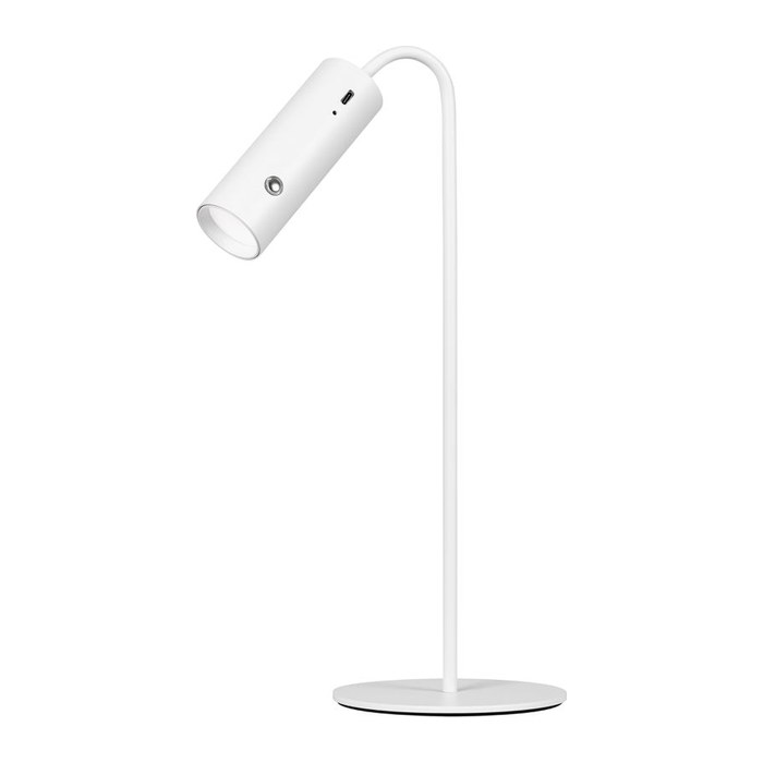 Hansa Flare Spot LED Schreibtischlampe weiß,matt 4 W