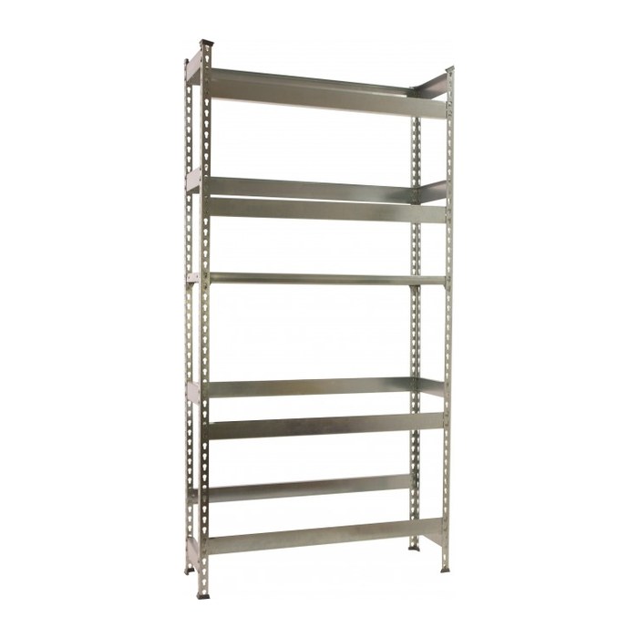 Simonrack Getränkekistenregal SIMONBOTTLE 4 8425437119545 silber 100,0 x 30,0 x 200,0 cm