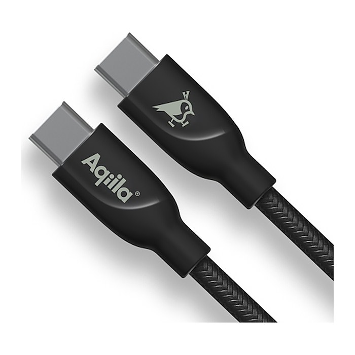 Aqiila® CB13 Ladekabel schwarz, Kabellänge: 3,0 m, 240 Watt