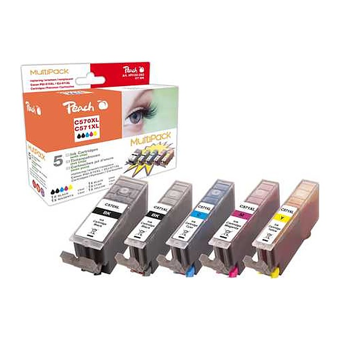 Peach Patrone Canon PGI-570XL/CLI-571XL MultiPack komp retail