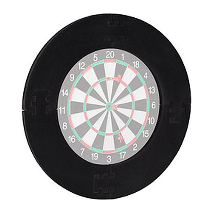 relaxdays Dartboard-Surround R7 schwarz
