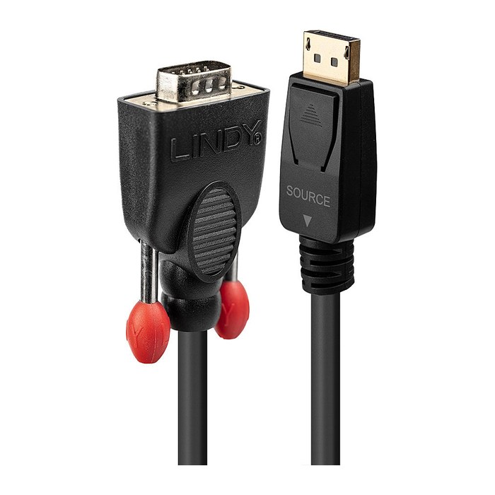 LINDY DisplayPort an VGA Konverterkabel 0.5m