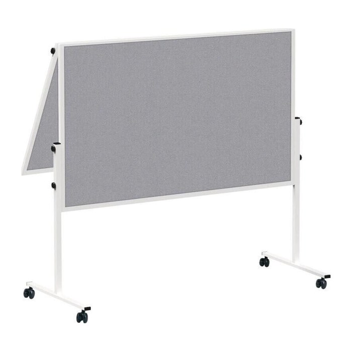 MAUL Moderationswand MAULsolid, klappbar 120,0 x 150,0 cm grau