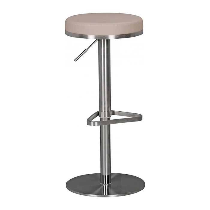 WOHNLING Barhocker WL1.942 taupe Kunstleder, 1 St.