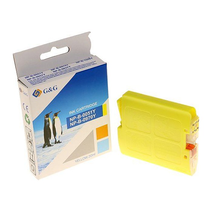 G&G Tinte kompatibel mit Brother LC-970Y / LC-1000Y Gelb
