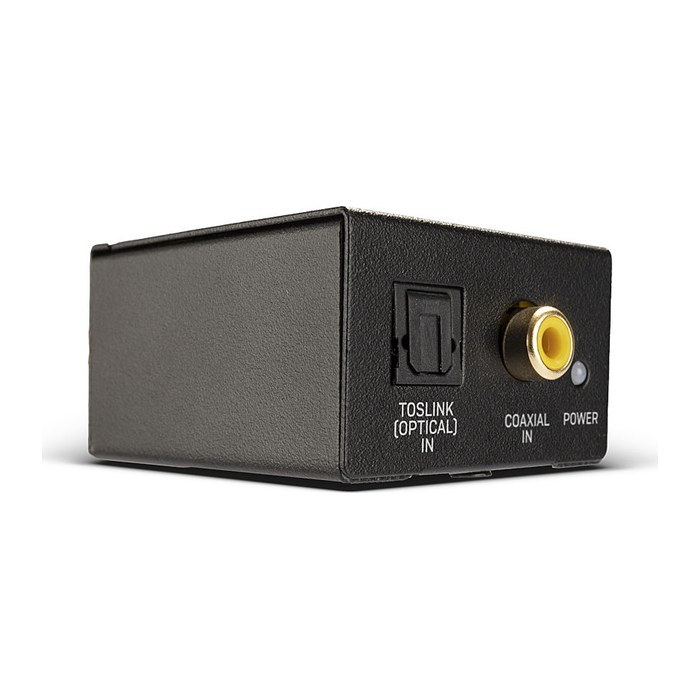 LINDY DA-Wandler,TosLink (optisch) & koaxial an RCA-Stereo