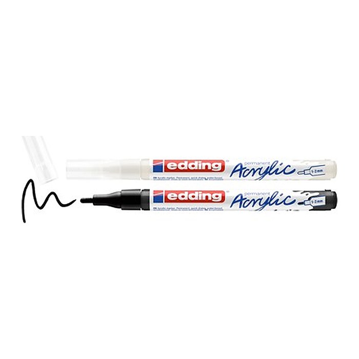 edding 5300 Acrylstifte farbsortiert 1,0 - 2,0 mm, 2 St.