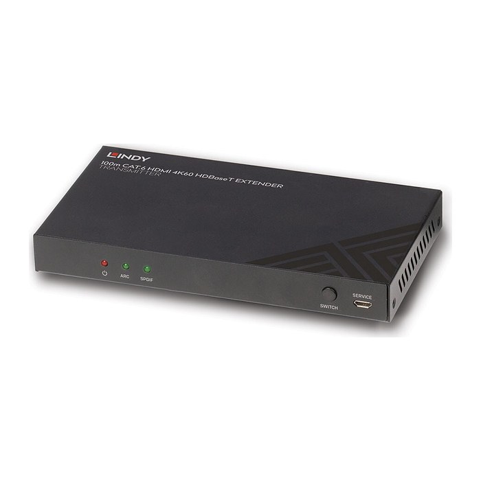 LINDY 100m Cat.6 HDMI 4K60 HDBaseT TransmitterAudio,IR/RS232
