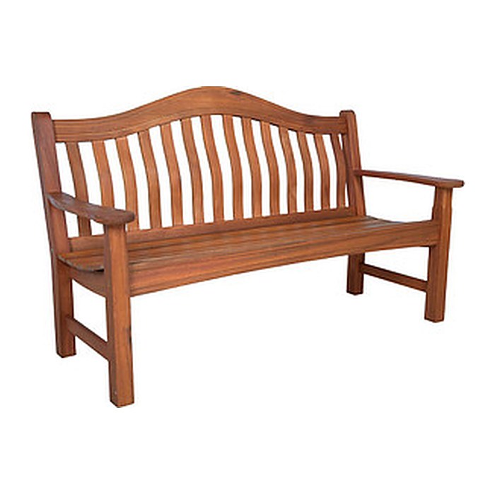 Garden Pleasure Gartenbank KINGSTON 985264 natur Holz 151,0 cm