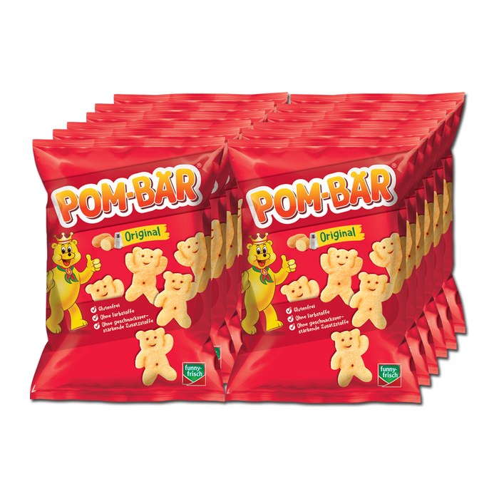 POM-BÄR® Original Chips 12x 30,0 g, 12 St.