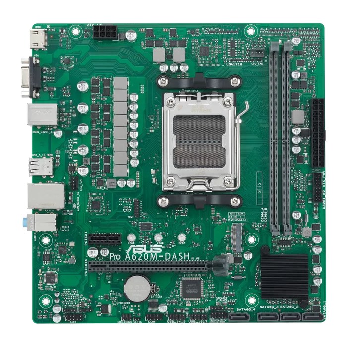 ASUS PRO A620M-DASH-CSM (AMD,AM5,DDR5,mATX)