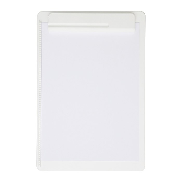 MAUL Klemmbrett MAULgo uni 2325102.ECO DIN A4 weiß Kunststoff, 1 St.