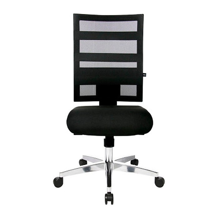 Topstar Bürostuhl X-Pander, 9590T200 Stoff schwarz, Gestell alu