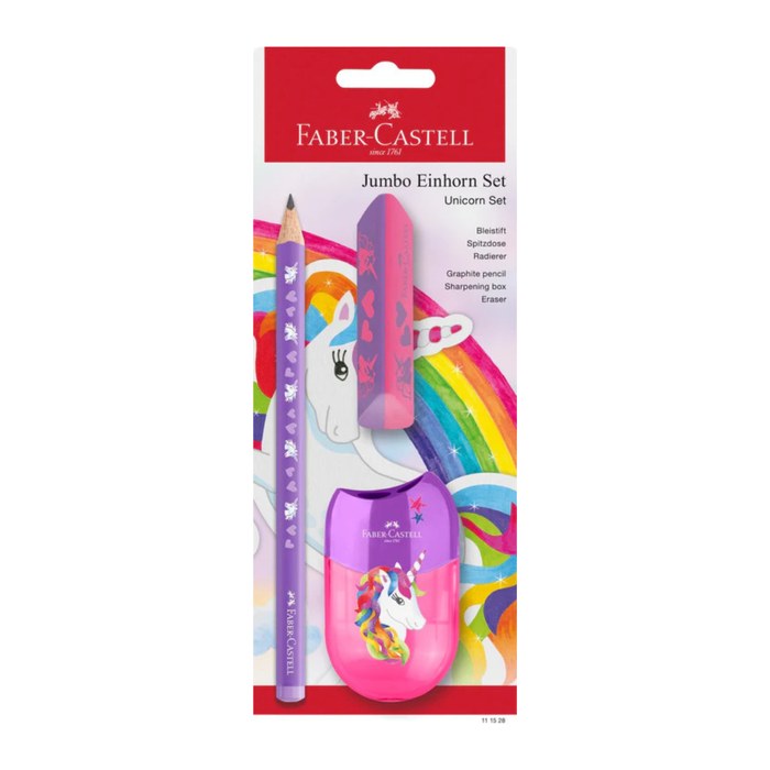 FABER-CASTELL Schreibset Einhorn rosa