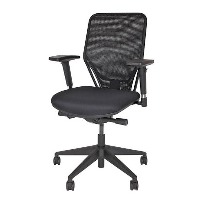 BISLEY Bürostuhl Optime, DSON733 Stoff schwarz, Gestell schwarz