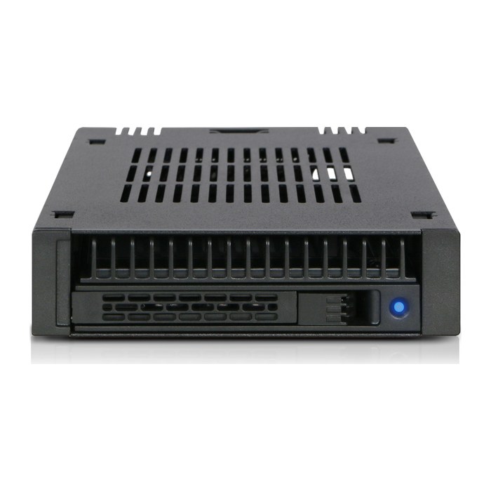 IcyDock 1x2.5" SATA/SAS in 1x3.5" bay mobile rack screwless