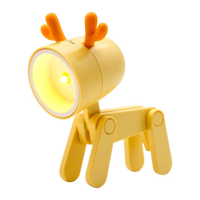 RealPower LED-Tier Taschenlampe Yellow deer