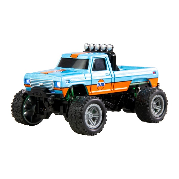 Amewi RC Monstertruck DieCast 1:64 RTR blau/orange /6+
