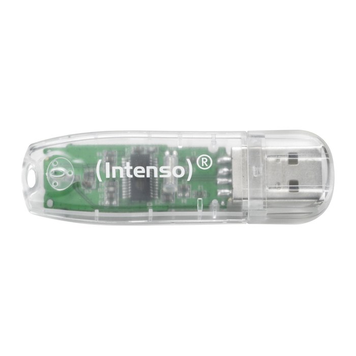 Intenso USB-Stick Rainbow Line transparent 32 GB, 1 St.