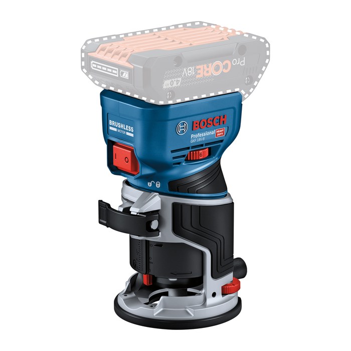 BOSCH Professional GKF 18V-8 Akku-Kantenfräse 18,0 V, ohne Akku